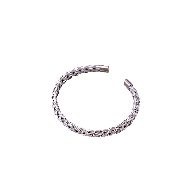 Wholesale Hollow Crescent Stainless Steel Bracelet